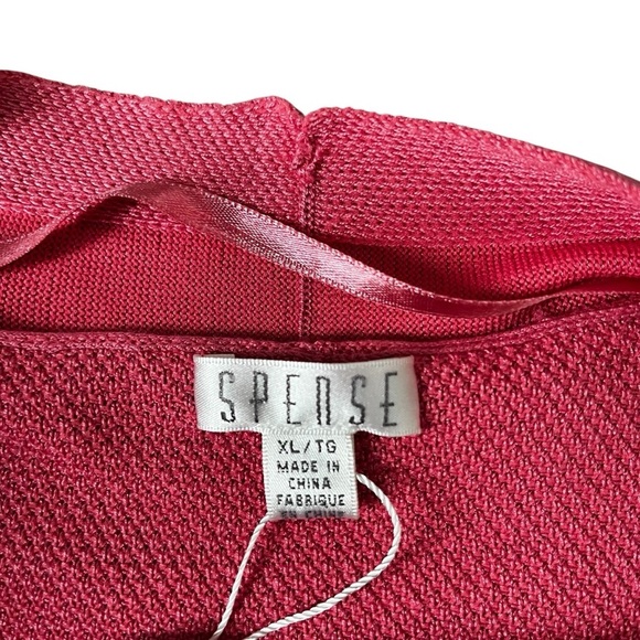 Spense XL Pink Cardigan Sweater NEW - Picture 8 of 9